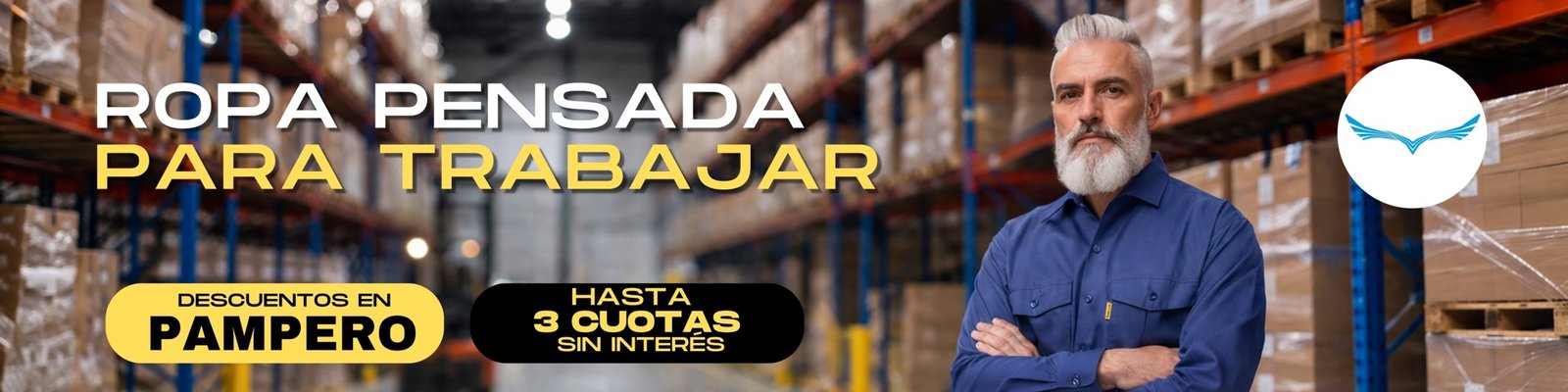 Banner desktop Lazzul - Ropa de trabajo Pampero descuentos